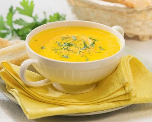 menu lors d'une exacerbation de la goutte