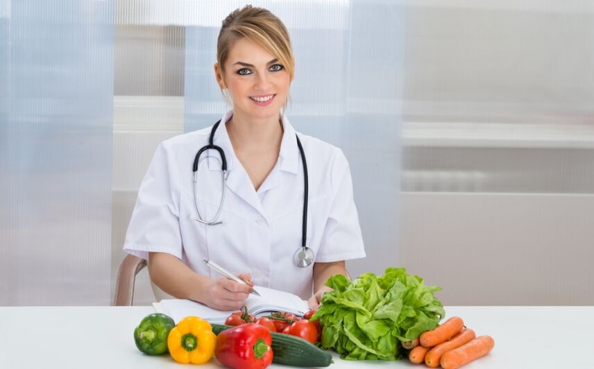 médecin et légumes